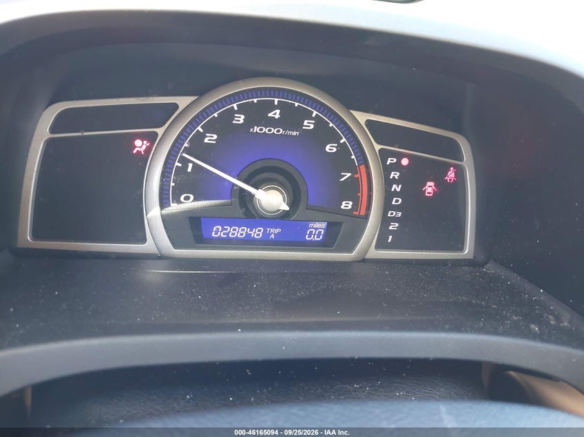 HONDA CIVIC 2008 VIN 1HGFA16828L115284