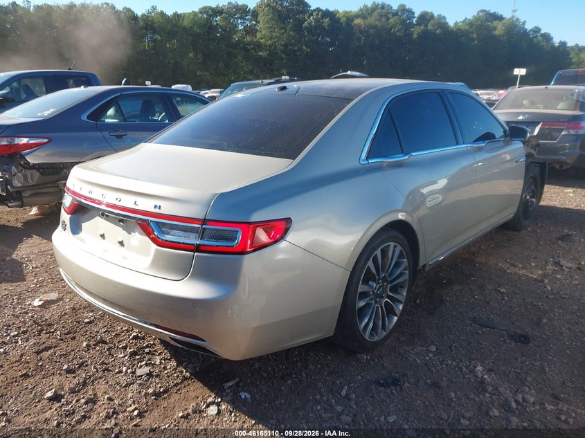 Vin: 1ln6l9sk5h5616615, lot: 46664951, lincoln continental select 20174