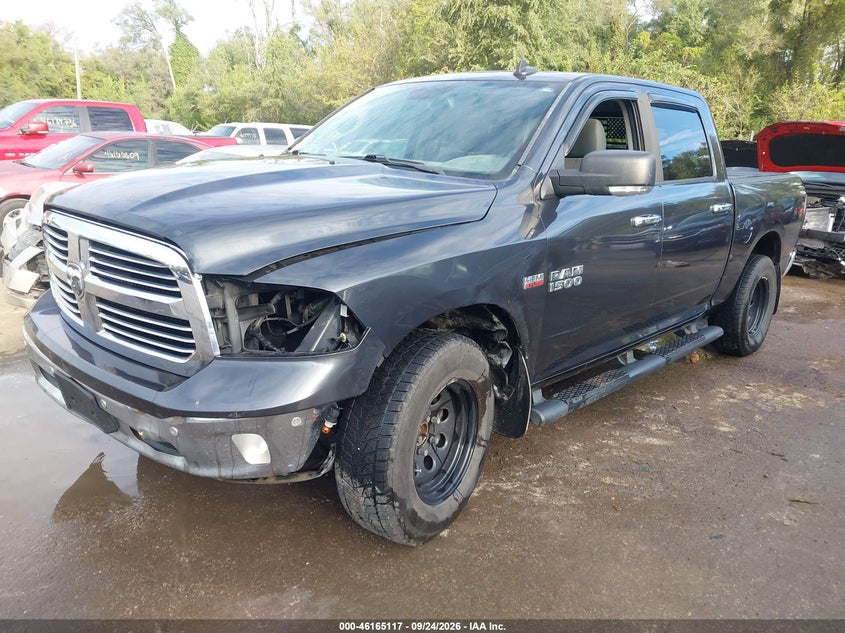 Vin: 3c6rr7lt9gg213893, lot: 46664959, ram 1500 big horn 20162