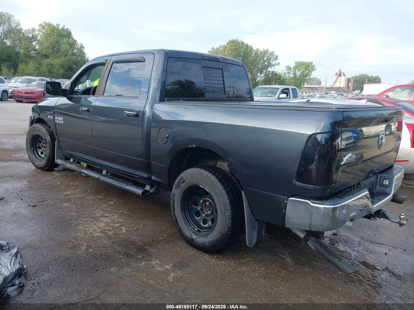 Vin: 3c6rr7lt9gg213893, lot: 46664959, ram 1500 big horn 20163