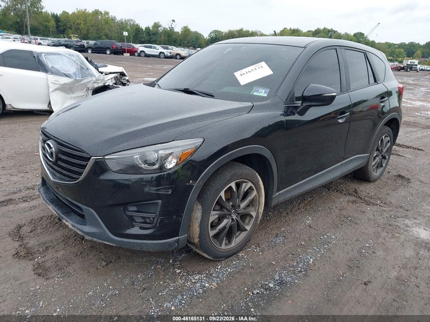Vin: jm3ke4dy4g0639792, lot: 46664973, mazda cx-5 grand touring 20162