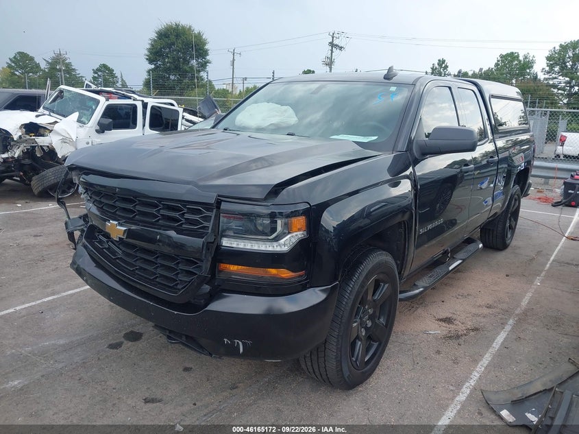 Vin: 1gcvknec2hz377016, lot: 46665014, chevrolet silverado 1500 wt 20172