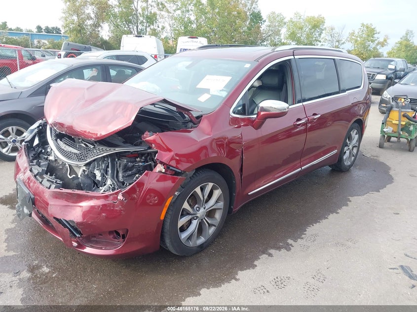Vin: 2c4rc1gg1kr746442, lot: 46665018, chrysler pacifica 35th anniversary limited 20192