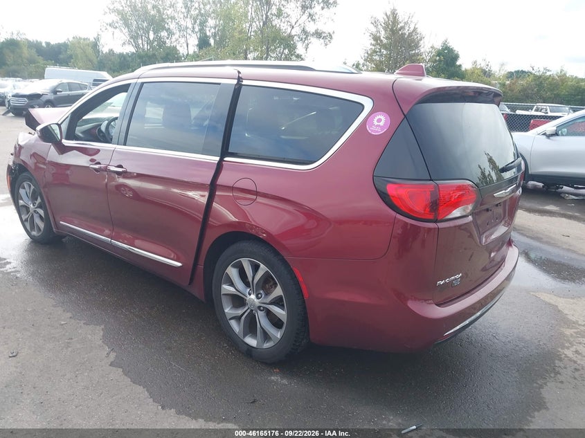 Vin: 2c4rc1gg1kr746442, lot: 46665018, chrysler pacifica 35th anniversary limited 20193