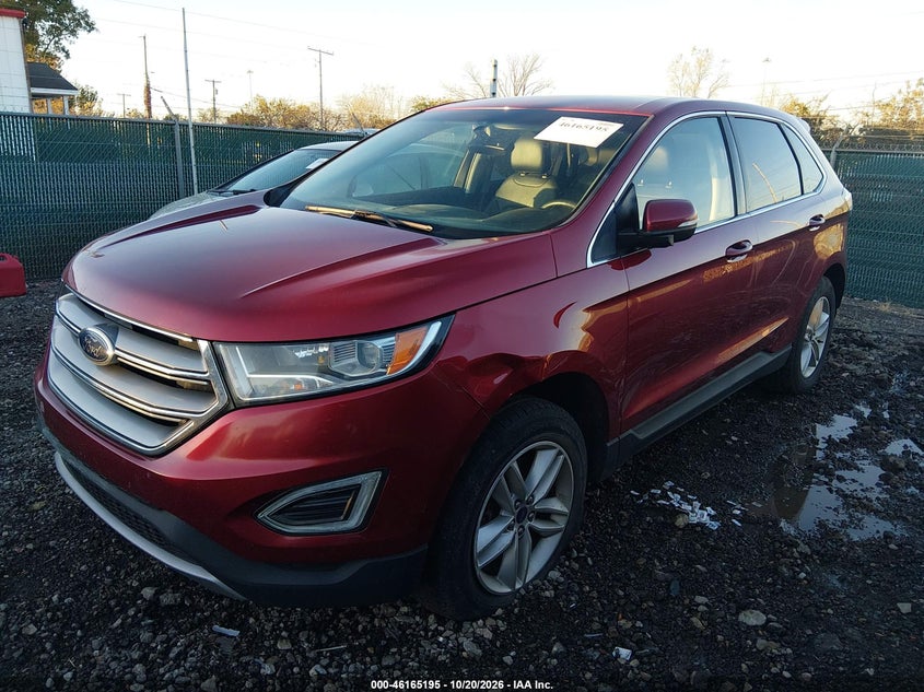 Vin: 2fmpk4j9xhbc29949, lot: 46665036, ford edge sel 20172