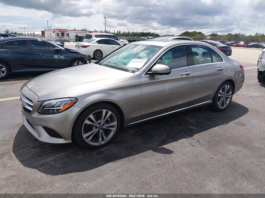 Vin: 55swf8db8ku317255, lot: 46665046, mercedes-benz c 300 20192