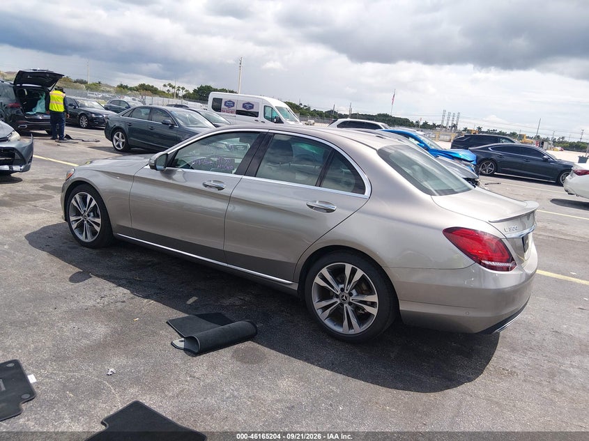 Vin: 55swf8db8ku317255, lot: 46665046, mercedes-benz c 300 20193