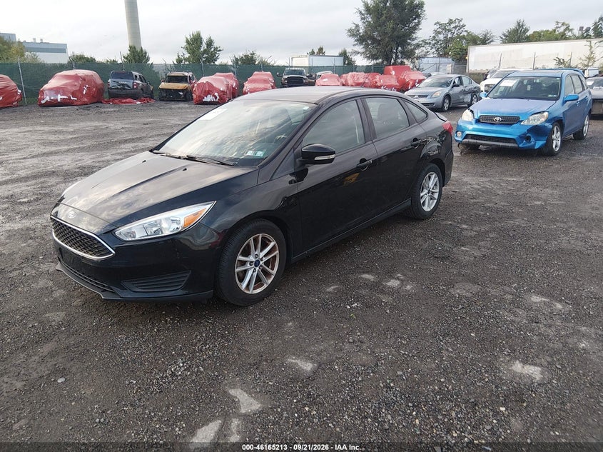 Vin: 1fadp3f22jl264544, lot: 46665055, ford focus se 20182