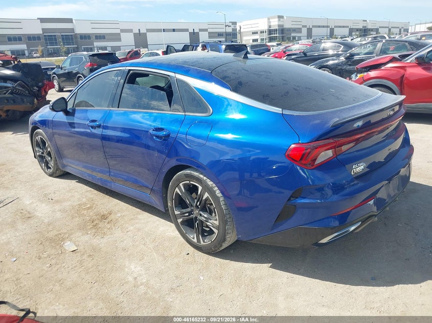 Vin: 5xxg64j25mg072918, lot: 46665074, kia k5 gt-line 20213