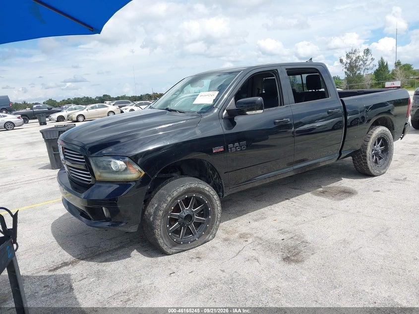 Vin: 1c6rr6ut7es147052, lot: 46665087, ram 1500 sport 20142