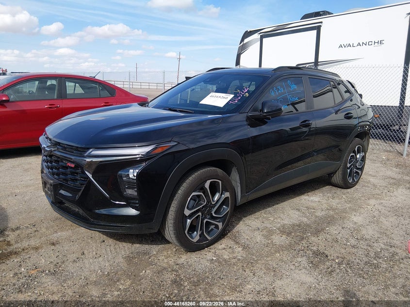 Vin: kl77ljep2sc172983, lot: 46665102, chevrolet trax fwd 2rs 20252