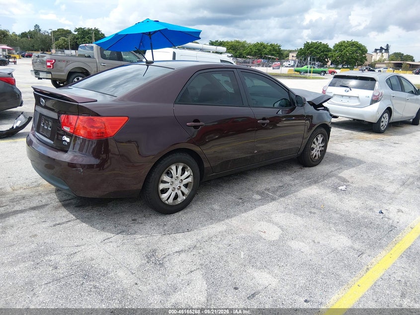 Vin: knafu4a26b5891680, lot: 46665110, kia forte ex 20114