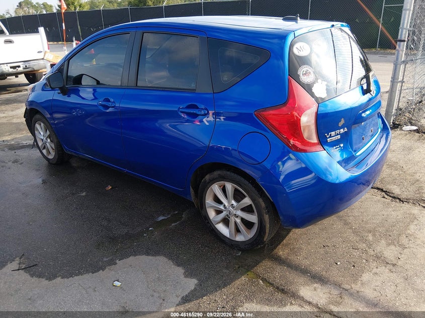 Vin: 3n1ce2cp3fl441624, lot: 46665132, nissan versa note sl 20153