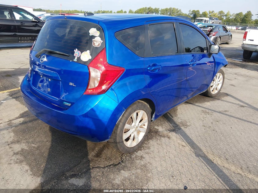 Vin: 3n1ce2cp3fl441624, lot: 46665132, nissan versa note sl 20154