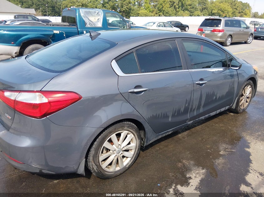 Vin: knafx4a81f5273863, lot: 46665133, kia forte ex 20154