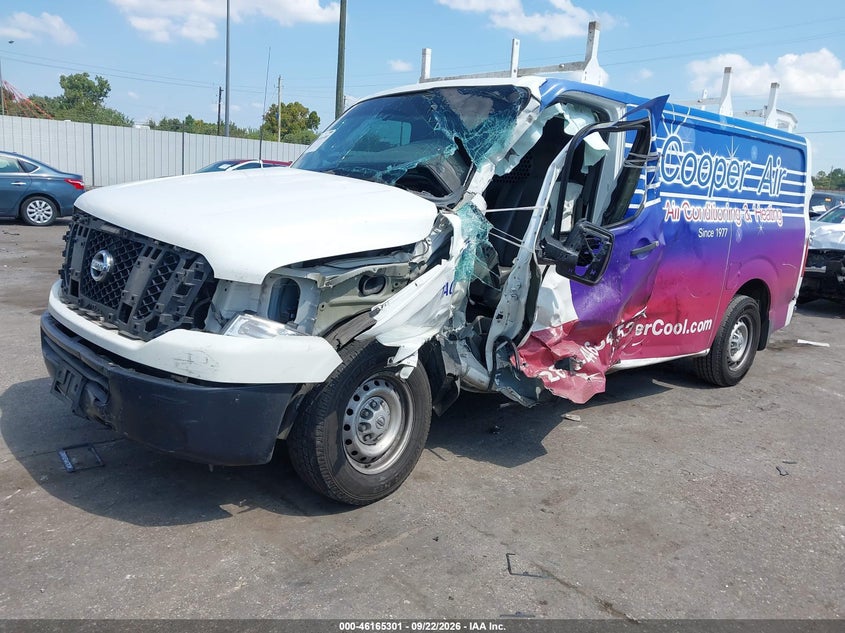 Vin: 1n6bf0km7kn806010, lot: 46665143, nissan nv cargo nv1500 s v6 20192