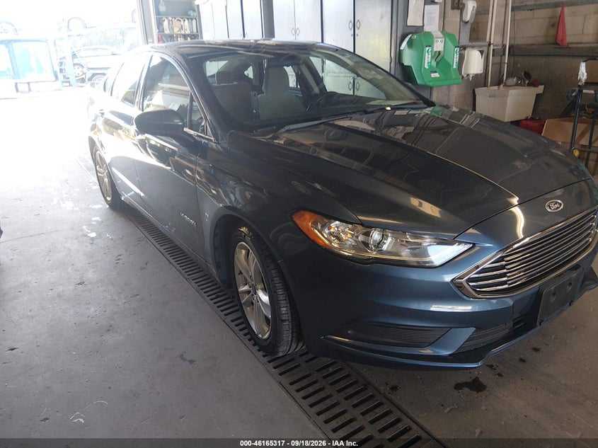 Vin: 3fa6p0uu3jr227578, lot: 46665159, ford fusion hybrid s 20181