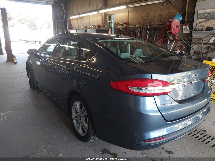 Vin: 3fa6p0uu3jr227578, lot: 46665159, ford fusion hybrid s 20183