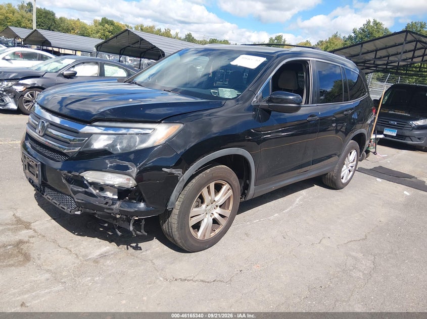 Vin: 5fnyf6h1xhb066733, lot: 46665182, honda pilot lx 20172