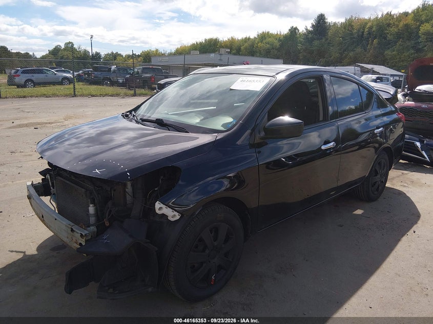 Vin: 3n1cn7ap8jl885624, lot: 46665195, nissan versa 1.6 sv 20182
