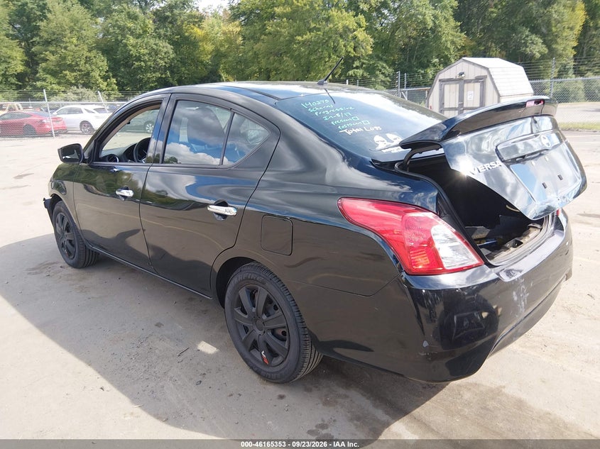 Vin: 3n1cn7ap8jl885624, lot: 46665195, nissan versa 1.6 sv 20183