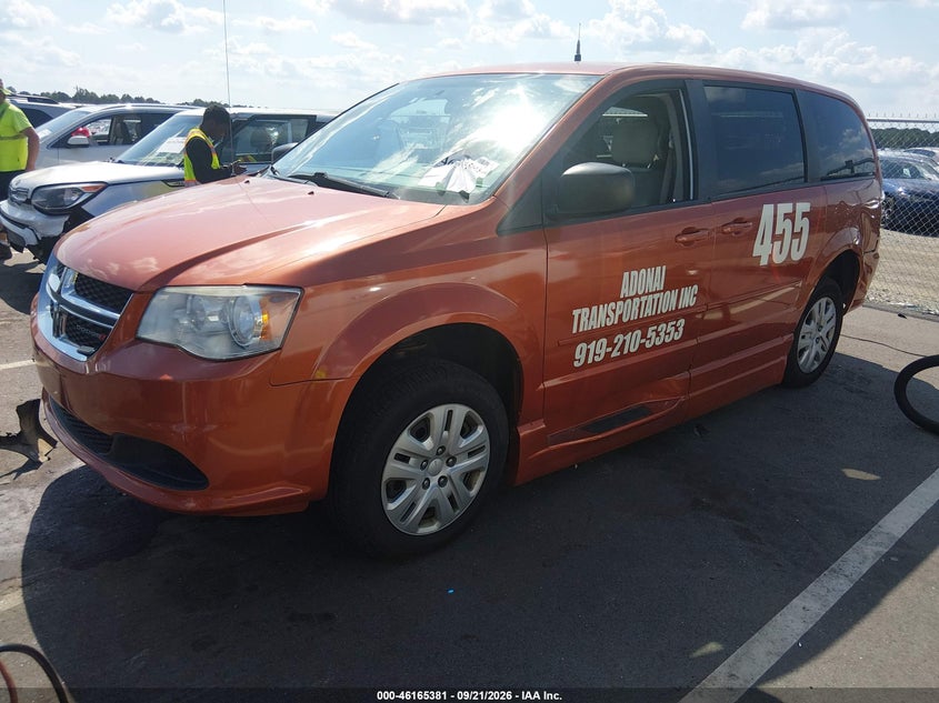 Vin: 2c7wdgbg0hr756255, lot: 46665223, dodge grand caravan se 20172