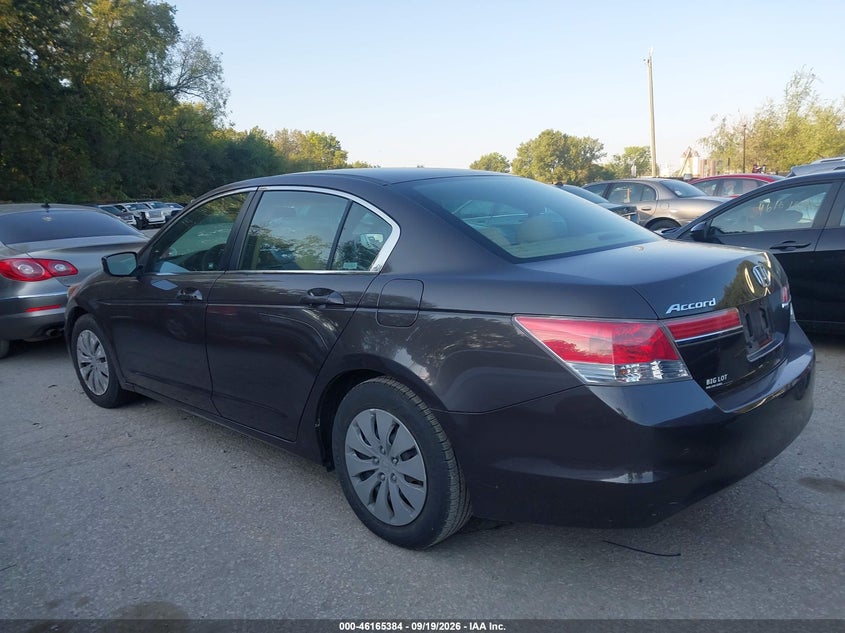 Vin: 1hgcp2f36ba026686, lot: 46665226, honda accord 2.4 lx 20113