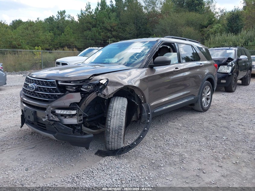 Vin: 1fmsk7dh1mga27535, lot: 46665229, ford explorer xlt 20212