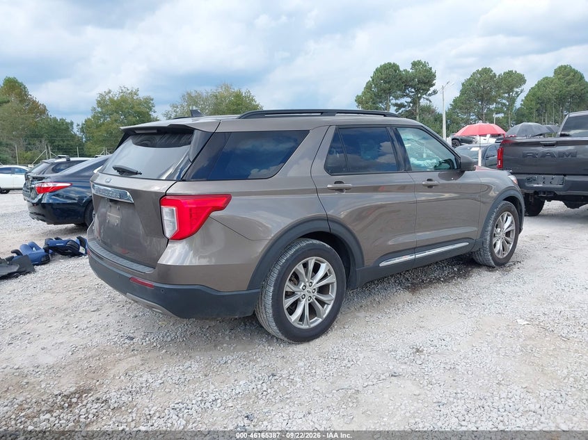 Vin: 1fmsk7dh1mga27535, lot: 46665229, ford explorer xlt 20214
