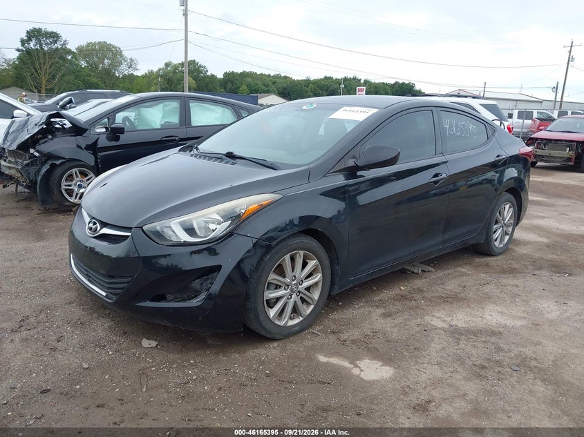 Vin: 5npdh4ae4gh660261, lot: 46665237, hyundai elantra se 20162