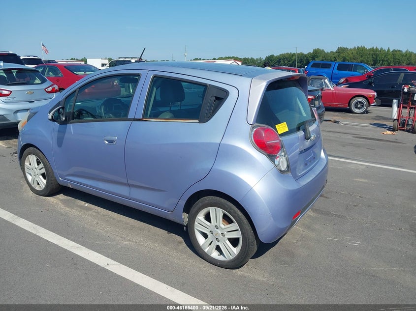 Vin: kl8cb6s97ec586944, lot: 46665242, chevrolet spark ls auto 20143