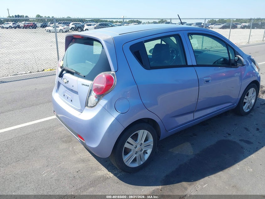 Vin: kl8cb6s97ec586944, lot: 46665242, chevrolet spark ls auto 20144