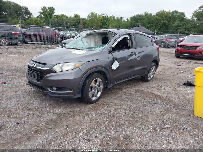 Vin: 3czru6h5xgm757603, lot: 46665248, honda hr-v ex 20162