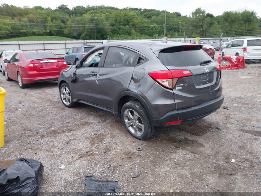 Vin: 3czru6h5xgm757603, lot: 46665248, honda hr-v ex 20163