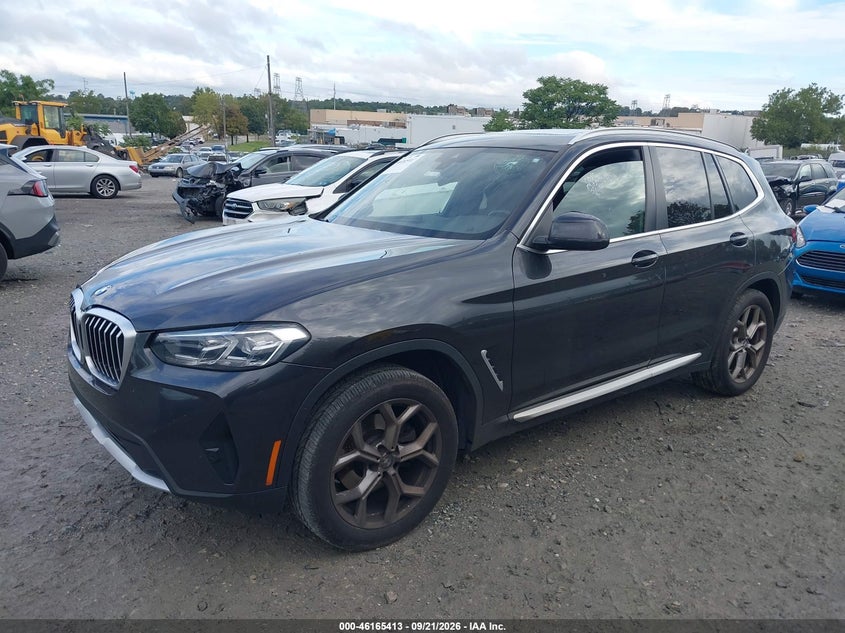 Vin: 5ux53dp0xr9v07621, lot: 46665255, bmw x3 xdrive30i 20242
