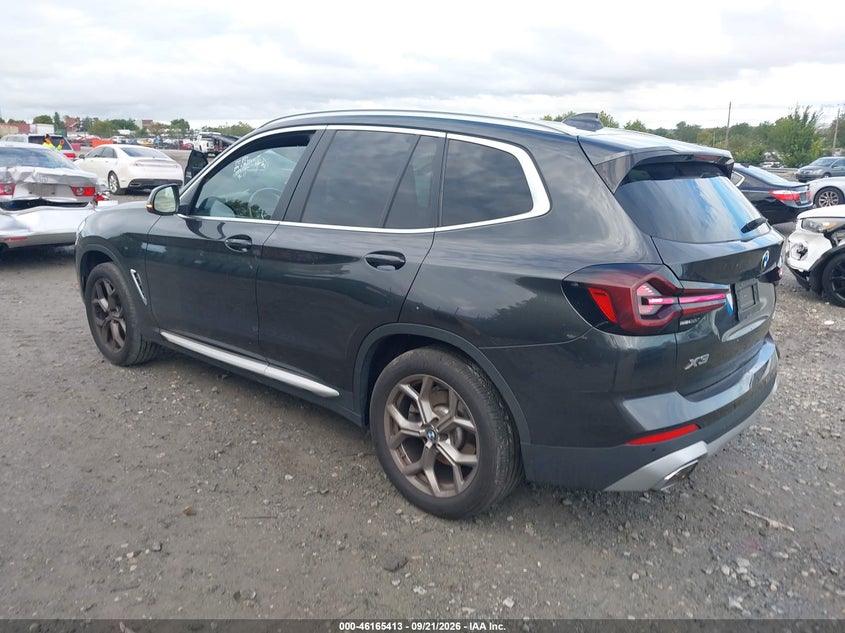 Vin: 5ux53dp0xr9v07621, lot: 46665255, bmw x3 xdrive30i 20243