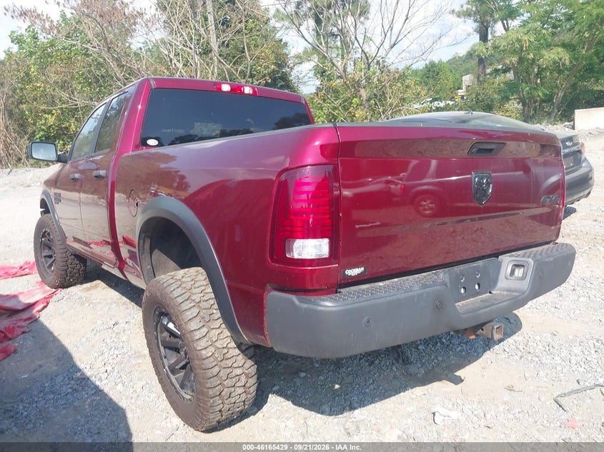 Vin: 1c6rr7gg4ms509423, lot: 46665271, ram 1500 classic warlock 20213
