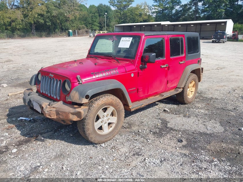 Vin: 1c4bjwdg1el280940, lot: 46665282, jeep wrangler unlimited sport 20142