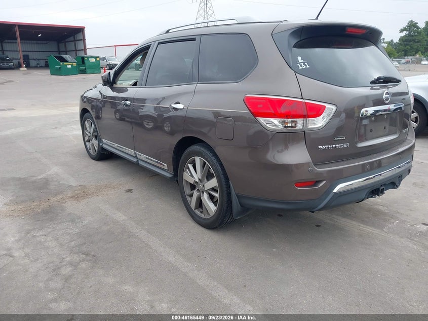 Vin: 5n1ar2mn4fc639853, lot: 46665291, nissan pathfinder platinum 20153