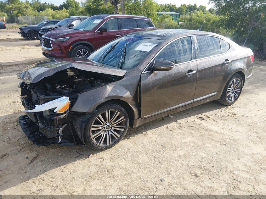 Vin: knaln4d72f5181799, lot: 46665332, kia cadenza premium 20152