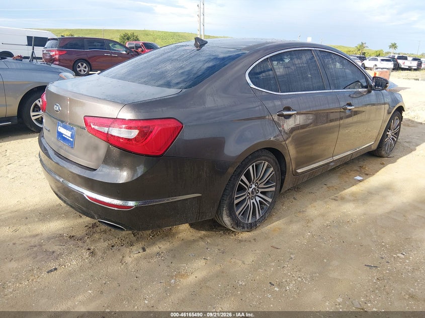 Vin: knaln4d72f5181799, lot: 46665332, kia cadenza premium 20154