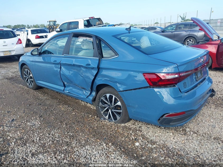 Vin: 3vw5x7bu2sm101919, lot: 46665387, volkswagen jetta 1.5t s 20253
