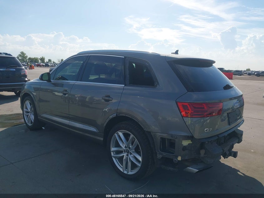 Vin: wa1vaaf7xhd012944, lot: 46665389, audi q7 3.0t premium 20173