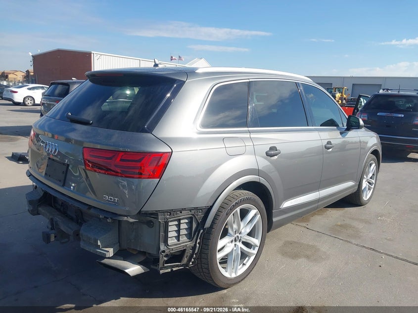 Vin: wa1vaaf7xhd012944, lot: 46665389, audi q7 3.0t premium 20174