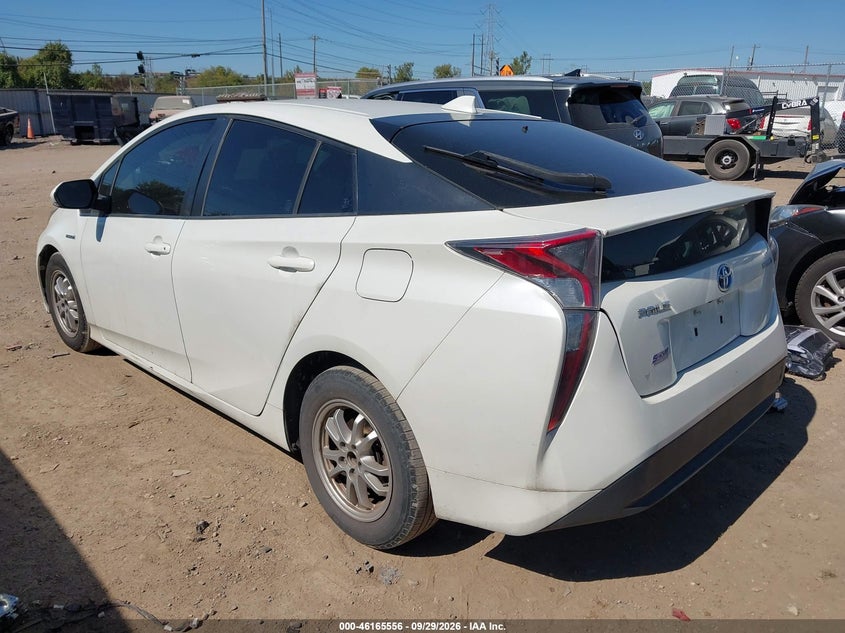 Vin: jtdkbrfu1g3014550, lot: 46665398, toyota prius two 20163