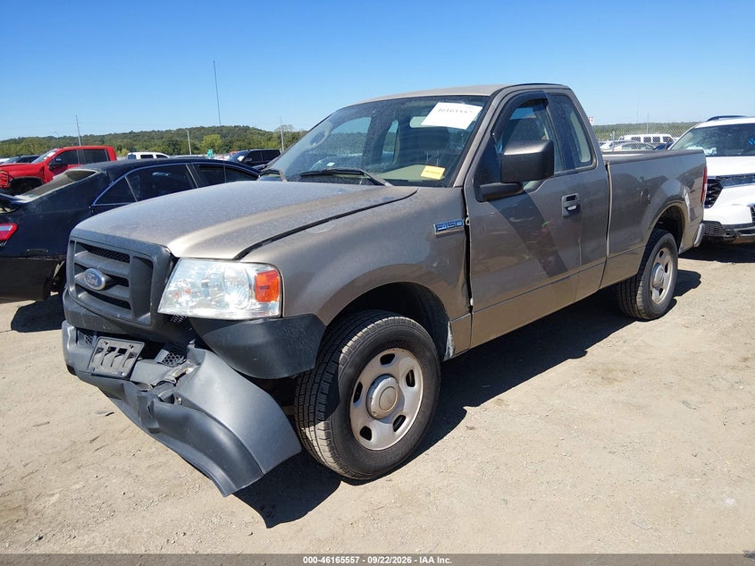 2005 Ford F-150, Удар ззаду, IAAI, VIN 1FTRF122X5NB36639 — фото 2