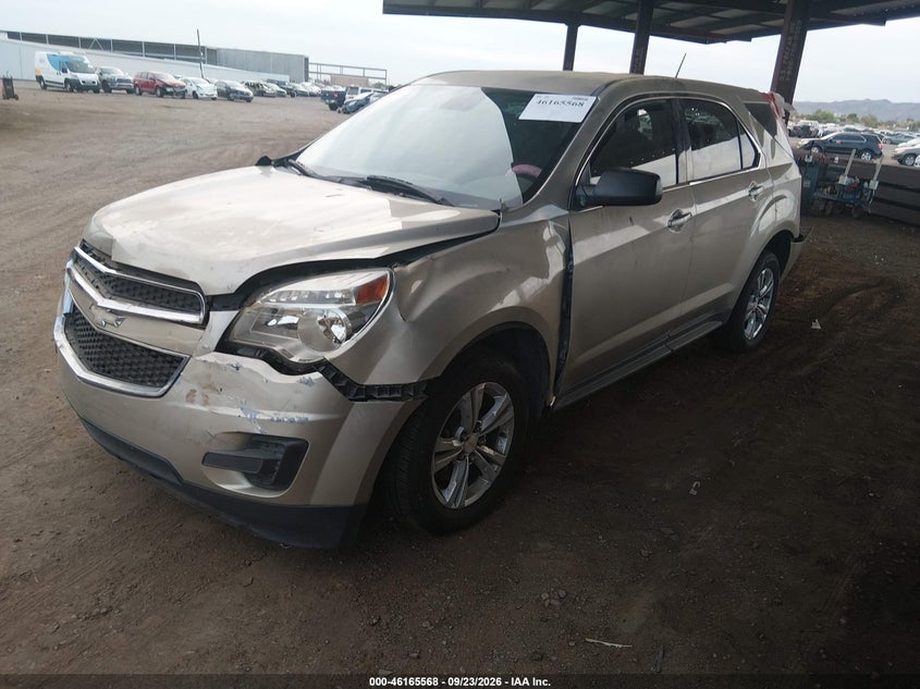 Vin: 2gnalaek6f1138707, lot: 46665410, chevrolet equinox ls 20152