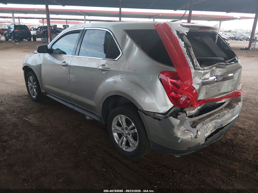 Vin: 2gnalaek6f1138707, lot: 46665410, chevrolet equinox ls 20153
