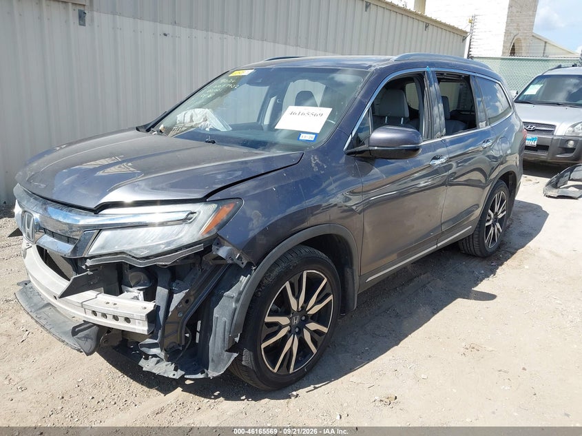 Vin: 5fnyf5h93kb011001, lot: 46665411, honda pilot touring 20192