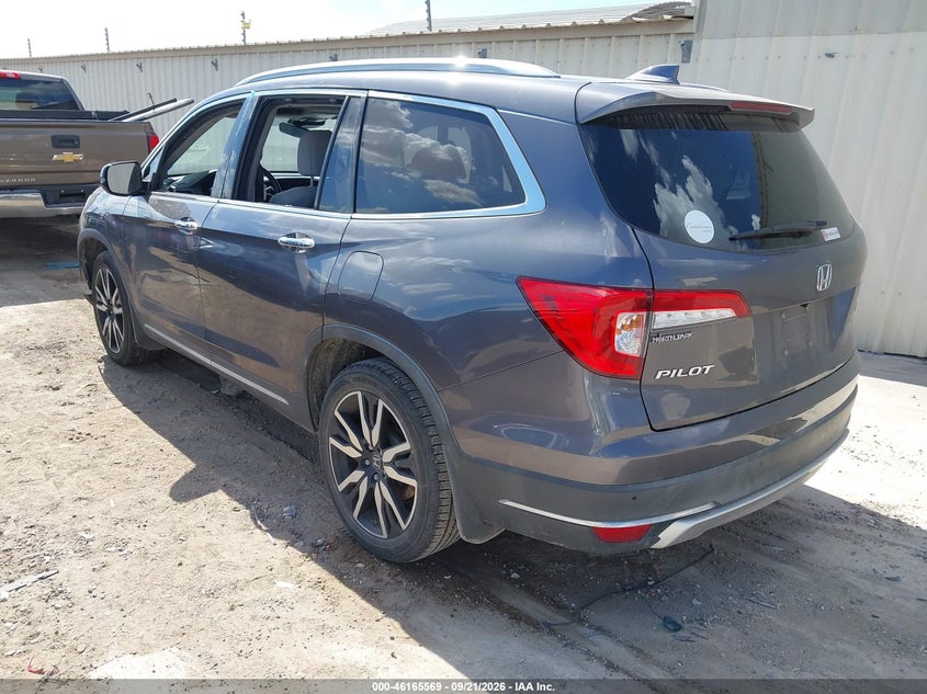 Vin: 5fnyf5h93kb011001, lot: 46665411, honda pilot touring 20193